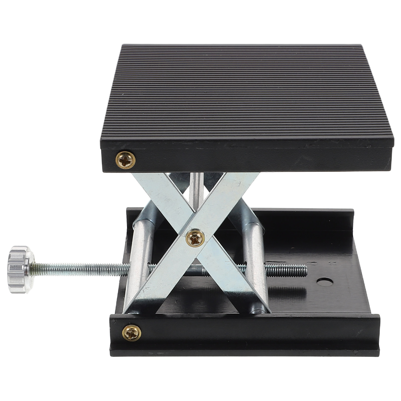 Heavy Equipment Jack Stands - แท่นยกแบบกรรไกรปรับระดับได้สำหรับห้องปฏิบัติการ งานหนัก ควบคุมความสูงได้อย่างแม่นยำ สำหรับอุปกรณ์แก้ว
