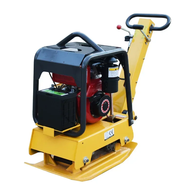 Plate Compactor Vibrator - ราคาสมเหตุสมผล เครื่องอัดแบบพลิกกลับได้แบบใช้มือถือ เครื่องอัดแผ่นไฮดรอลิกแบบสั่นสําหรับการบดอัดดิน
