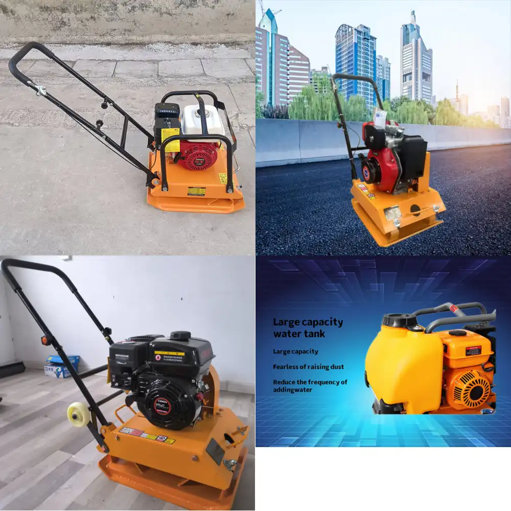 Plate Compactor Vibrator - ราคาเครื่องบดอัดดินแบบแผ่นสั่นสะเทือนพร้อมชุดประกอบเครื่องยนต์