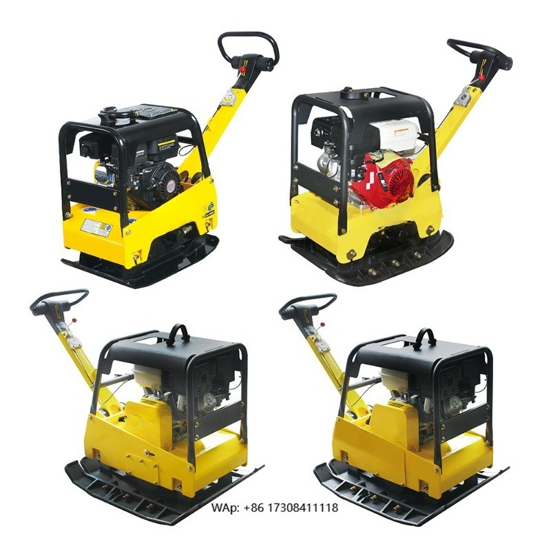 Plate Compactor Vibrator - เครื่องบดอัดดินแบบมือถือ แบบย้อนกลับได้ ใช้ระบบไฮดรอลิก พร้อมจำหน่าย