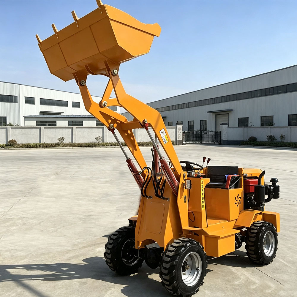 Wheel Loader - รถตักล้อยางขนาดเล็ก 700 กก. 800 กก. สำหรับฟาร์ม