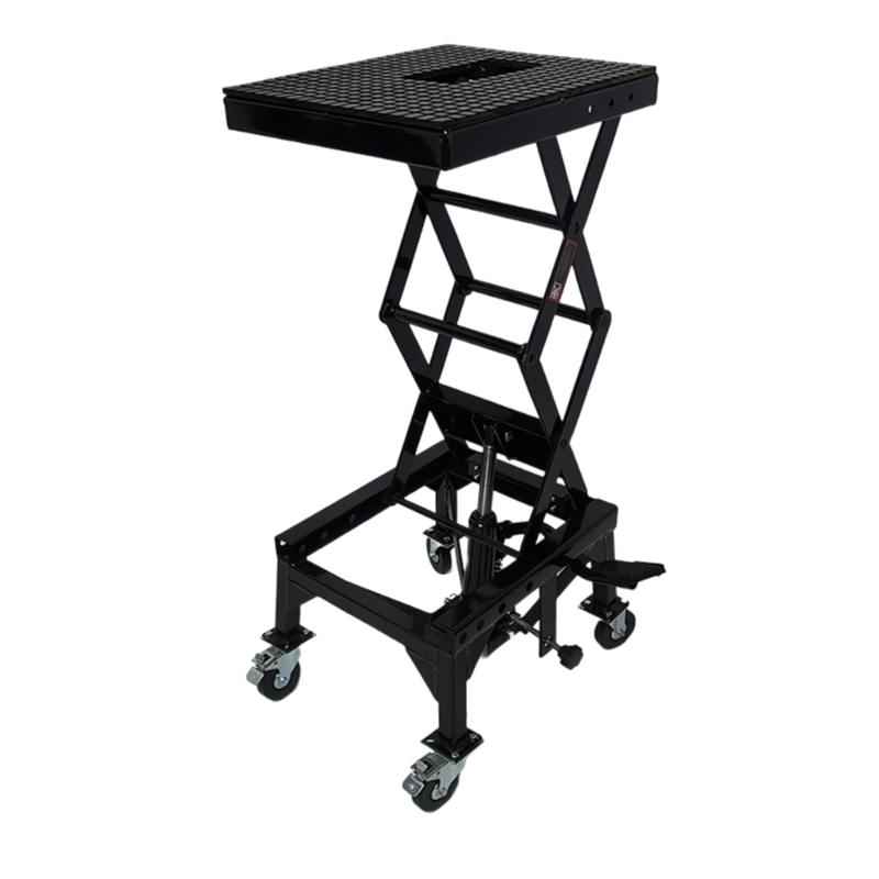 Heavy Equipment Jack Stands - แม่แรงกรรไกรอเนกประสงค์ แข็งแรง ทนทาน สำหรับยกรถยนต์ อุปกรณ์ในอู่ซ่อม โต๊ะยกแบบพับได้
