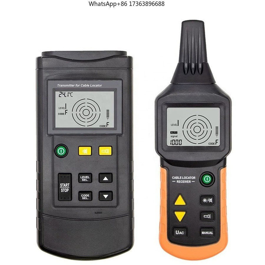 Underground Cable Detector - เครื่องตรวจจับสายเคเบิล RuoShui 7501 12V-400V AC DC