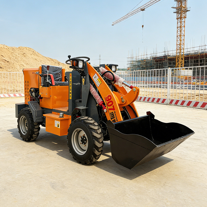 Wheel Loader - รถตักขนาดเล็กแบบกำหนดเองได้ ราคาประหยัด ขายตรงจากโรงงาน เหมาะสำหรับผู้รับเหมาจัดสวน