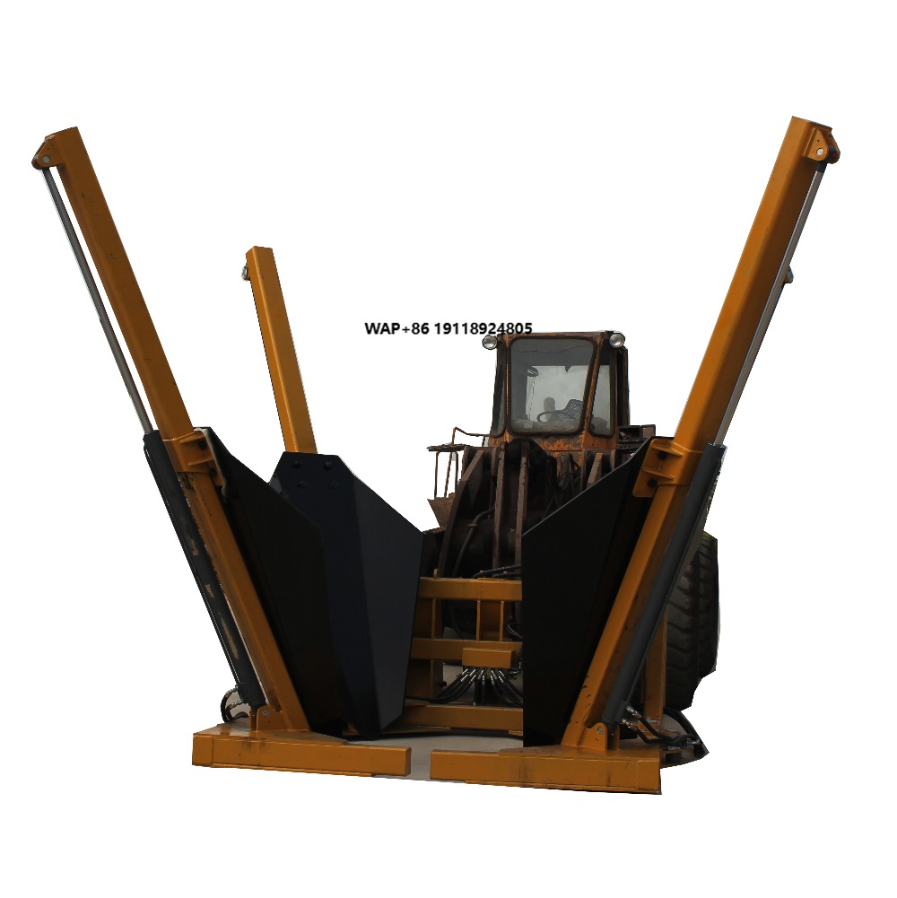 Wheel Loader - เครื่องจักรกลหนักสำหรับเครื่องย้ายต้นไม้ในสวนขนาดใหญ่, รถตักล้อยางสำหรับขุดต้นไม้
