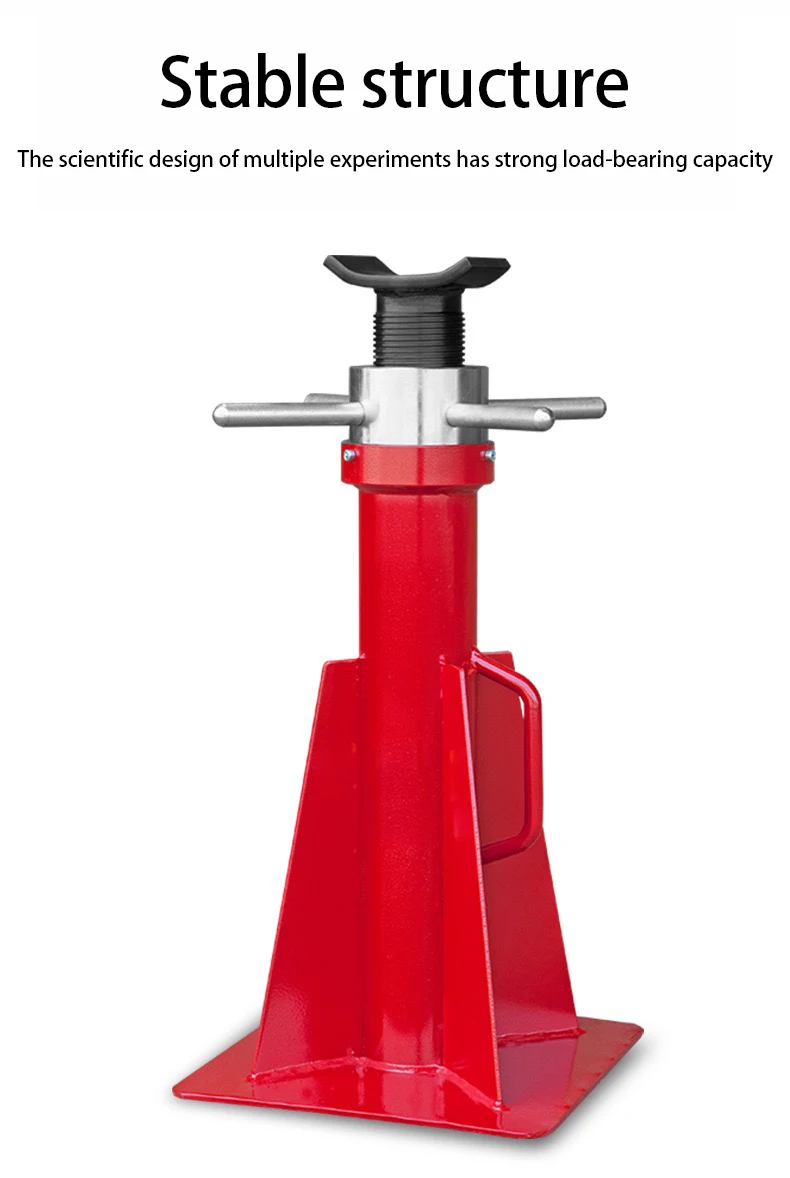 Heavy Equipment Jack Stands - ขาตั้งยกรถอลูมิเนียมแบบปรับได้สำหรับงานหนัก อุปกรณ์ซ่อมรถบรรทุก ขาตั้งรองรับรถยนต์ เครื่องมือยกรถ