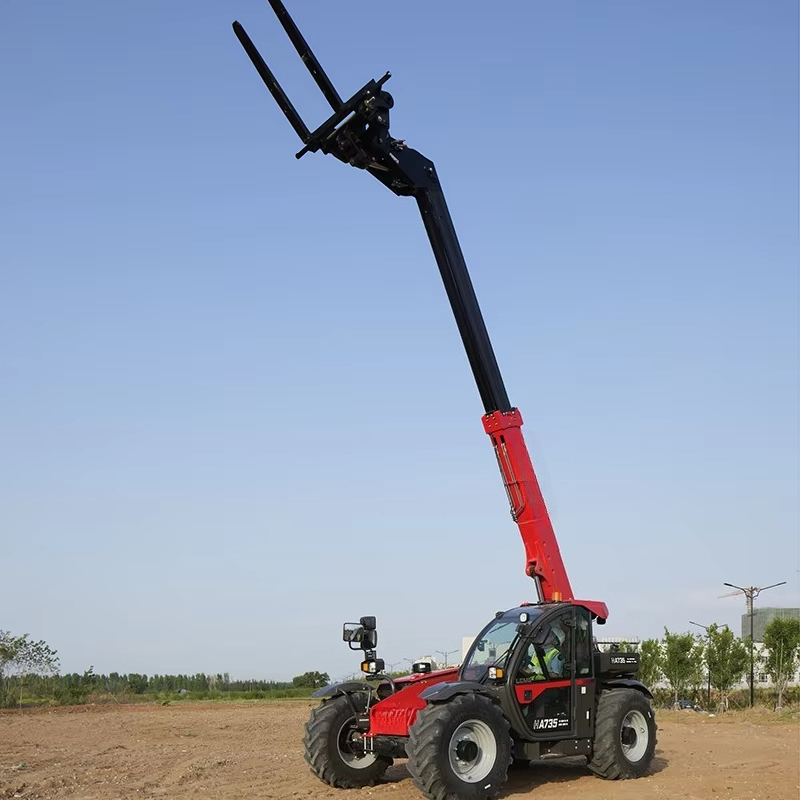 รถยกเทเลสโคปิคสำหรับงานหนัก 3  - Telescopic Handler Boom บทวิจารณ์และราคา
