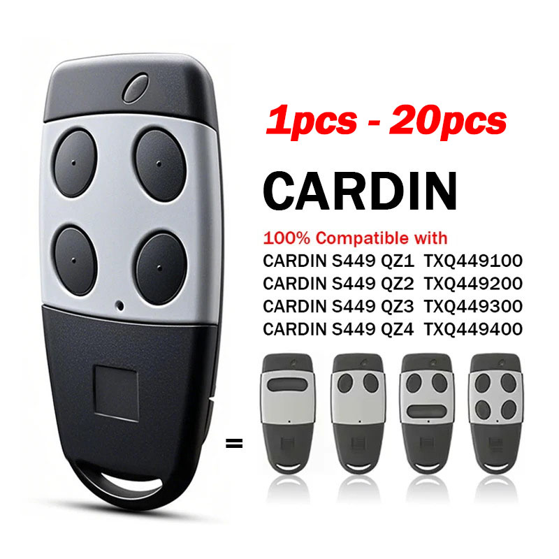 Cardin S449 433.92MHz QZ2 QZ4  - Heavy Equipment Garage บทวิจารณ์และราคา