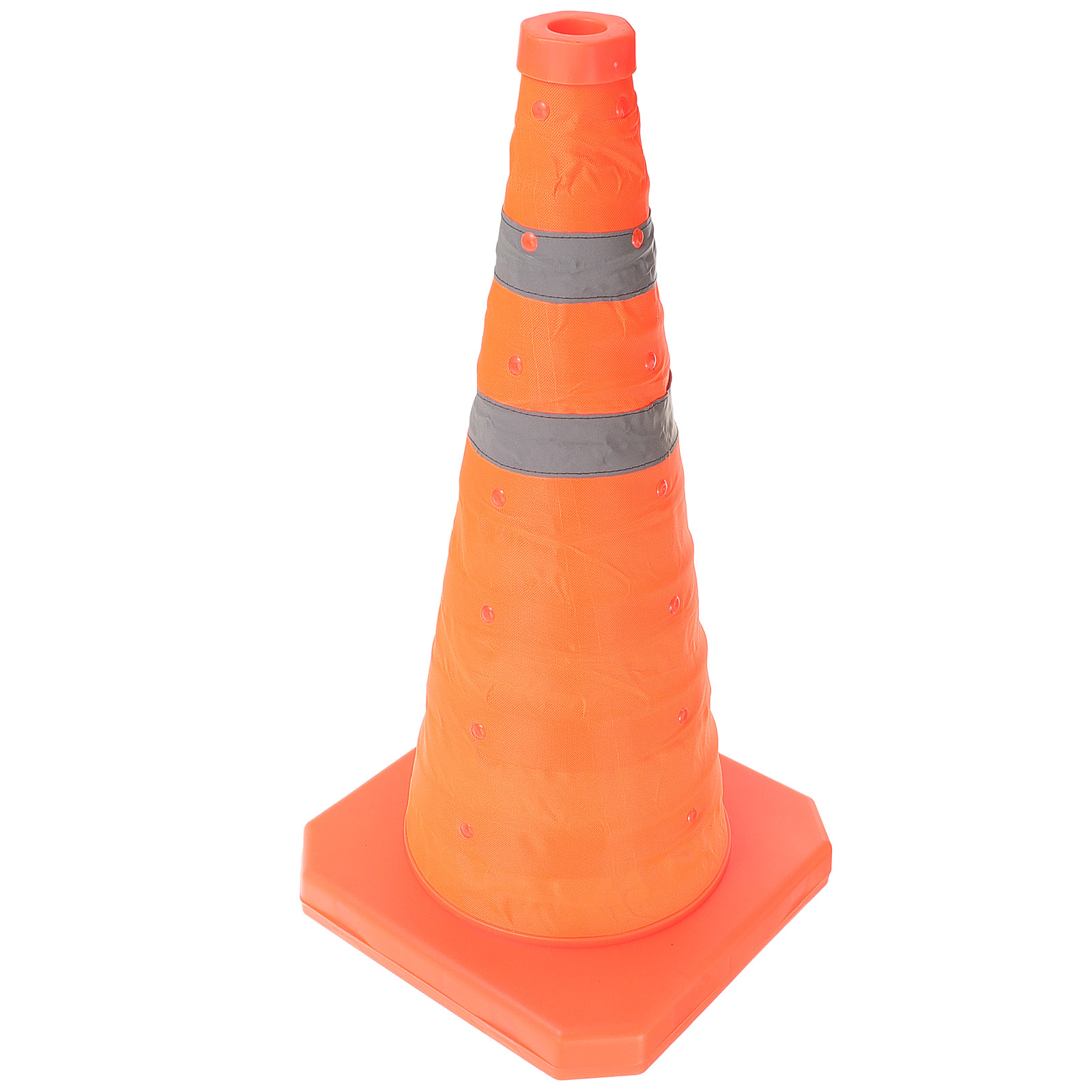 กรวยจราจรสีส้มแบบพับได้ ทนทานต - Road Traffic Cone บทวิจารณ์และราคา