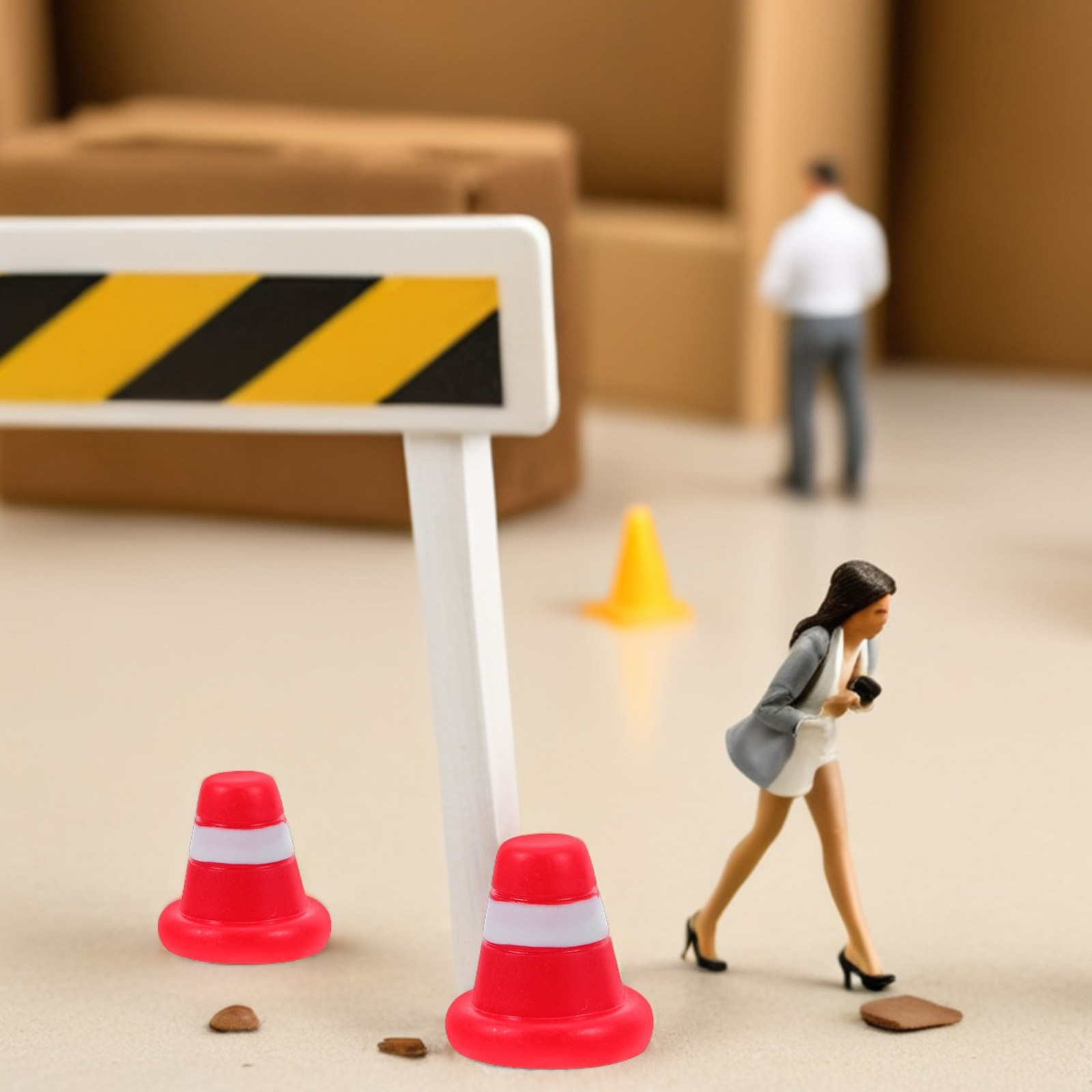 ป้ายจราจรขนาดเล็ก 20 ชิ้น สำหร - Road Traffic Cone บทวิจารณ์และราคา