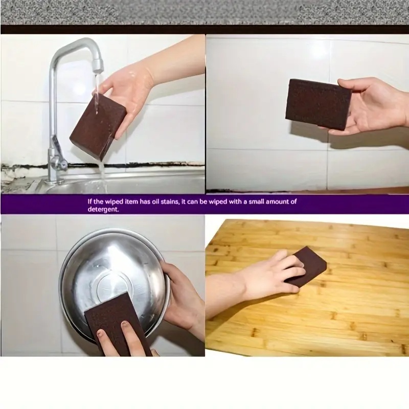 ฟองน้ำขัดเพชร 4/8 ชิ้น - สำหรั - Heavy Equipment Washing บทวิจารณ์และราคา