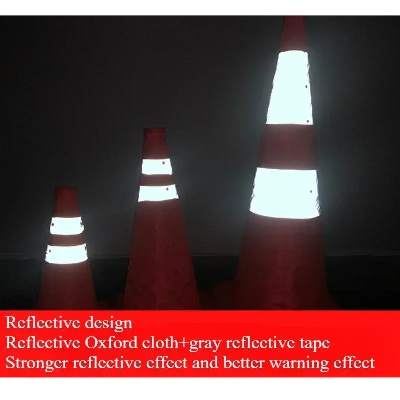 กรวยจราจรแบบพับได้สะท้อนแสงเพื - Road Traffic Cone บทวิจารณ์และราคา