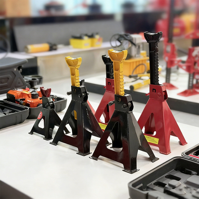 อุปกรณ์ยกรถสำหรับงานหนัก รองรั - Heavy Equipment Jack Stands บทวิจารณ์และราคา