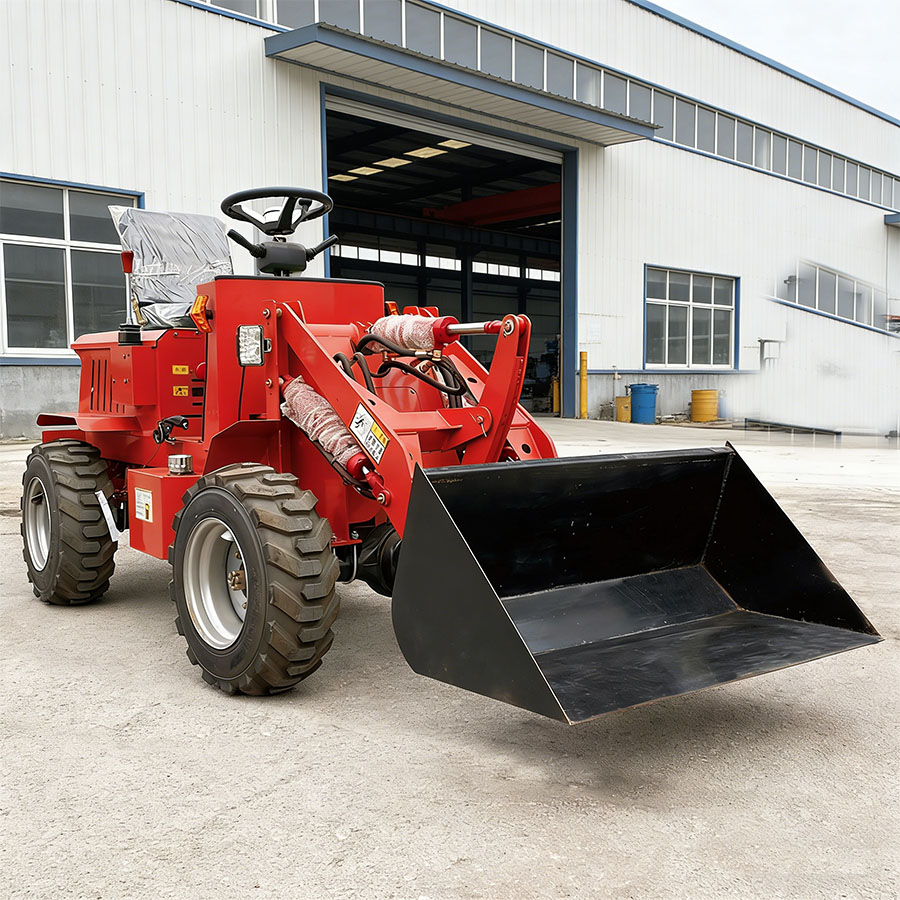 รถตักล้อยางขนาดเล็ก 700 กก. 80 - Wheel Loader บทวิจารณ์และราคา