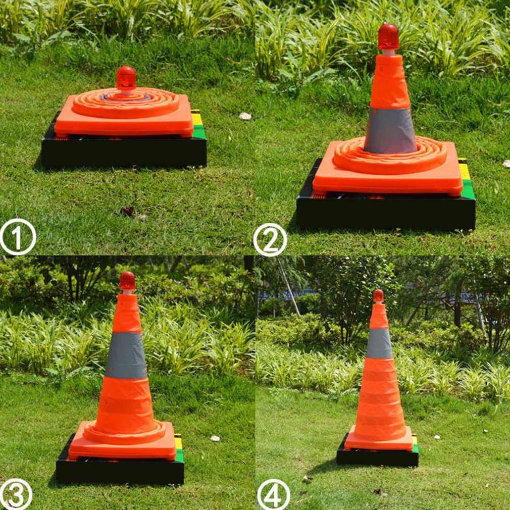 Telescopic Folding Road Cone B - Road Traffic Cone บทวิจารณ์และราคา