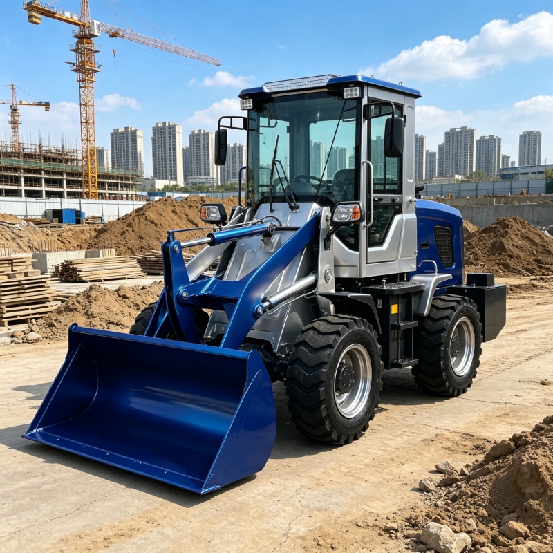 รถตักล้อยางขนาดเล็กอเนกประสงค์ - Wheel Loader บทวิจารณ์และราคา