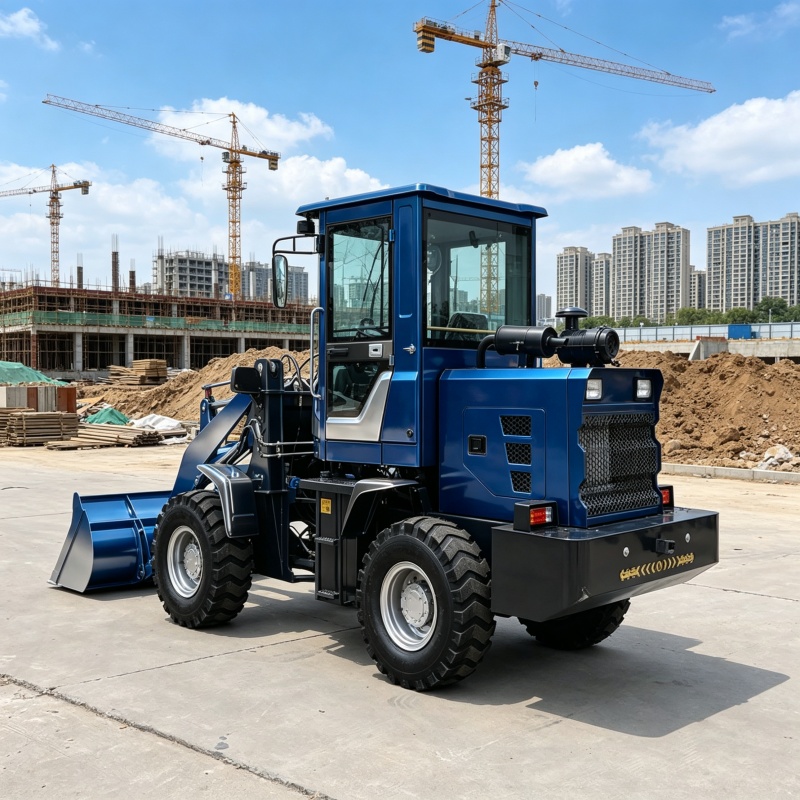 รถตักล้อยางขนาดเล็กอเนกประสงค์ - Wheel Loader บทวิจารณ์และราคา