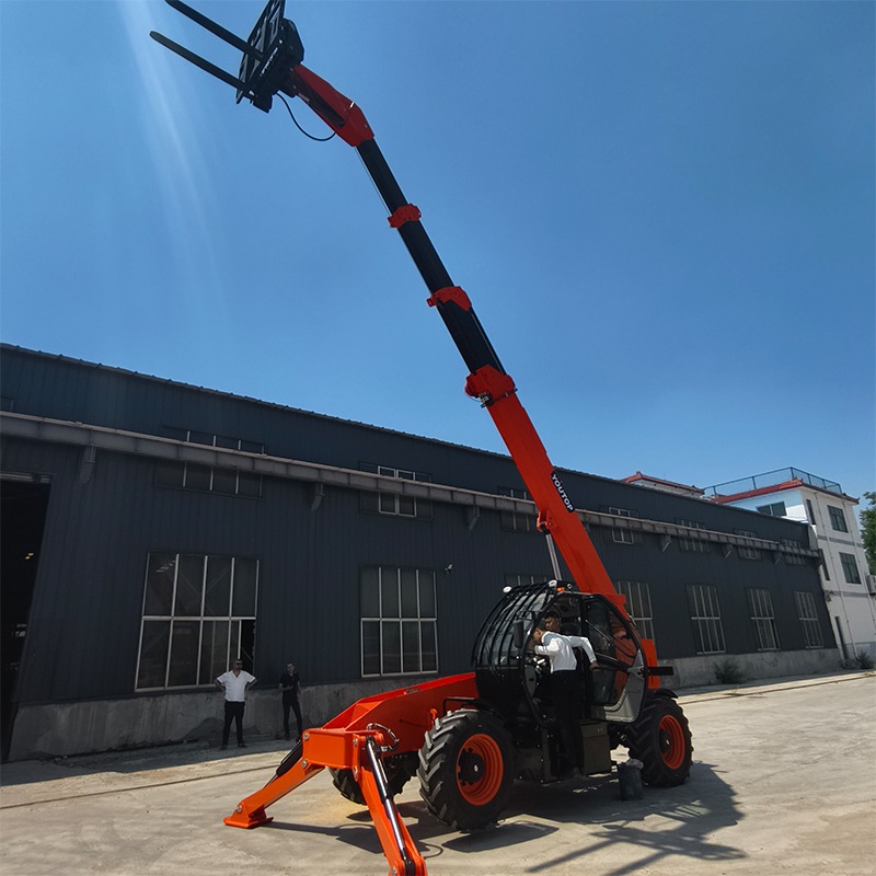 รถยกเทเลสโคปิกอัตโนมัติ 8 ตัน  - Telescopic Handler Boom บทวิจารณ์และราคา