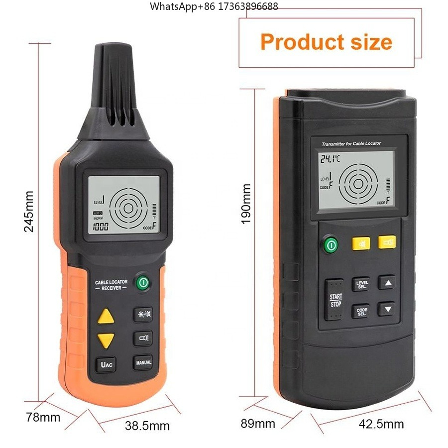 เครื่องตรวจจับสายเคเบิล RuoShu - Underground Cable Detector บทวิจารณ์และราคา