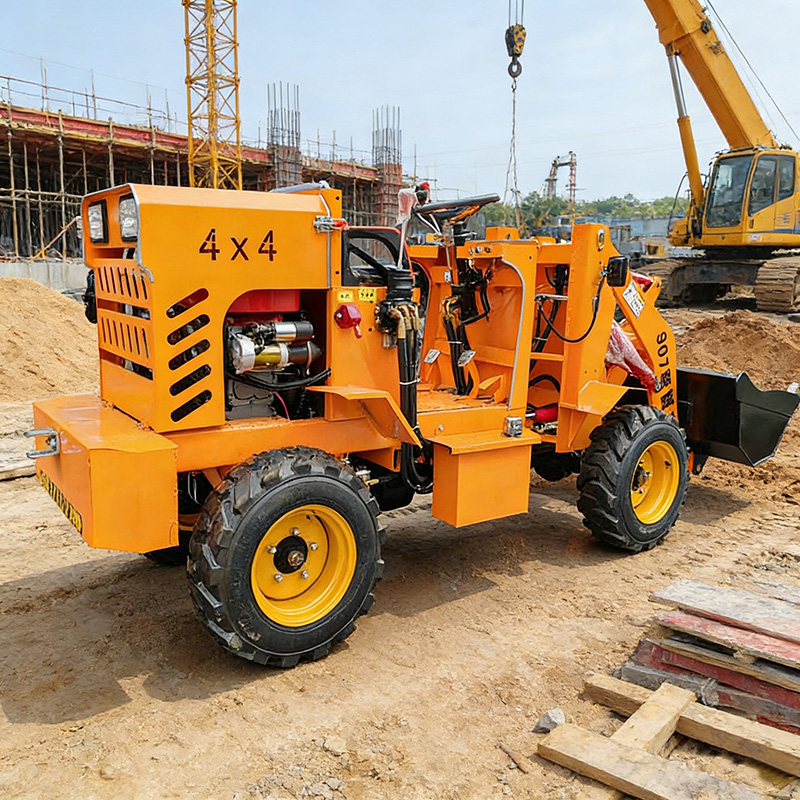 รถตักขนาดเล็กแบบกำหนดเองได้ รา - Wheel Loader บทวิจารณ์และราคา