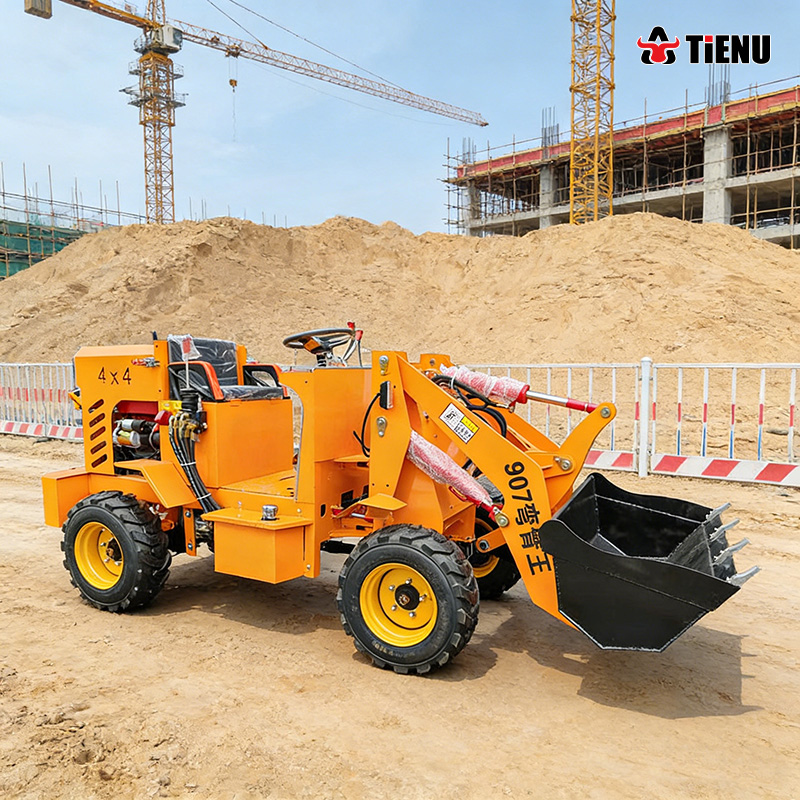 รถตักขนาดเล็กแบบกำหนดเองได้ รา - Wheel Loader บทวิจารณ์และราคา