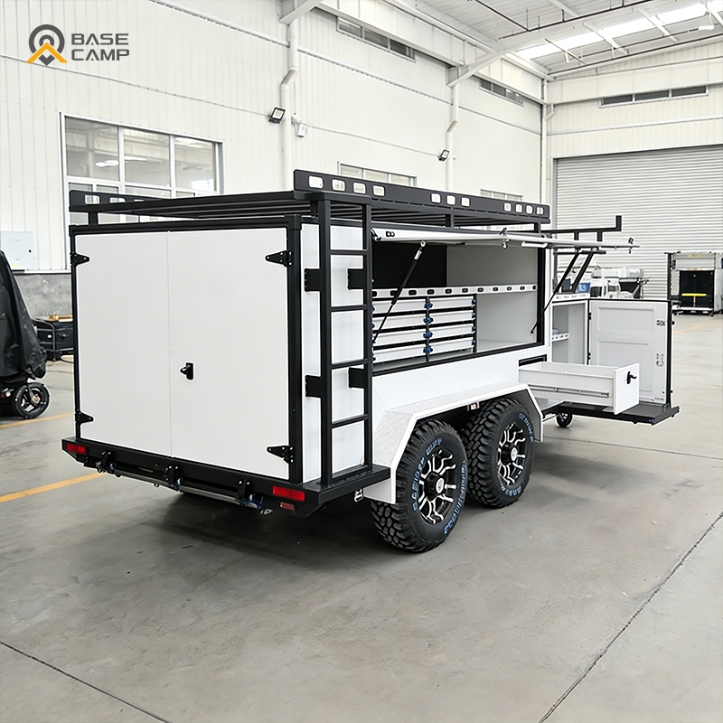 รถพ่วงบรรทุกหนักแบบมีหลังคา สำ - Heavy Equipment Hauler บทวิจารณ์และราคา