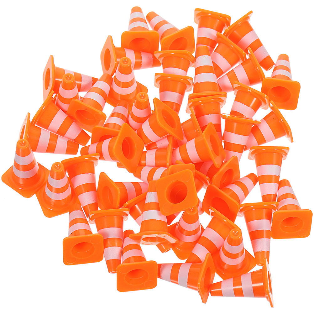 กรวยจราจรพลาสติกขนาดเล็ก 20 ชิ - Road Traffic Cone บทวิจารณ์และราคา