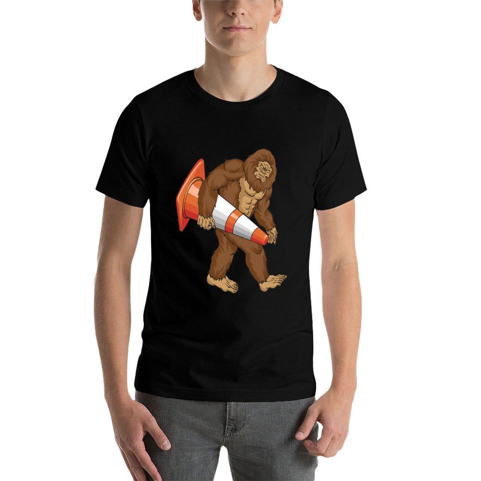 เสื้อยืด Bigfoot Traffic Cone  - Road Traffic Cone บทวิจารณ์และราคา